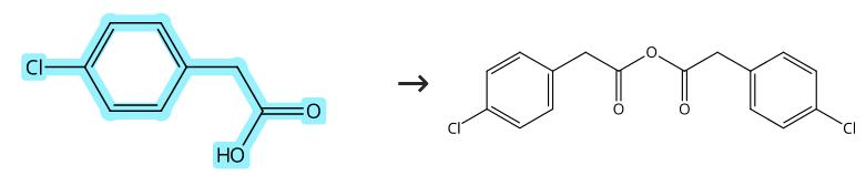 对氯苯乙酸的缩合反应
