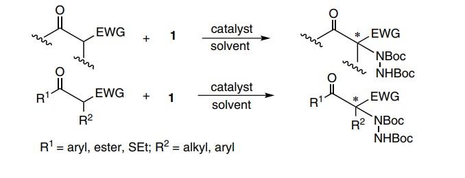 偶氮二甲酸二叔丁酯用于羰基类化合物的α-胺化反应.jpg