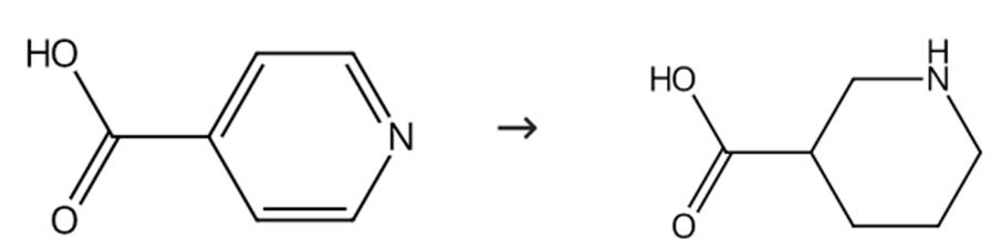 图1 3-哌啶甲酸的合成路线