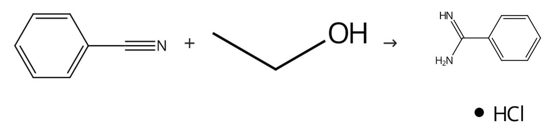 图2 苄脒盐酸盐的合成路线