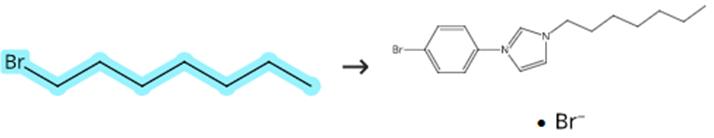 1-溴代庚烷参与的取代反应