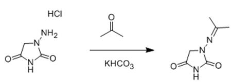从1-氨基海因盐酸盐中除去NaCl杂质的方法