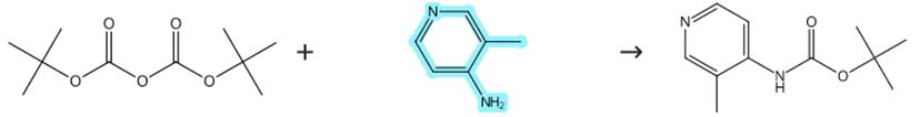 3-甲基-4-氨基吡啶的酯化反应