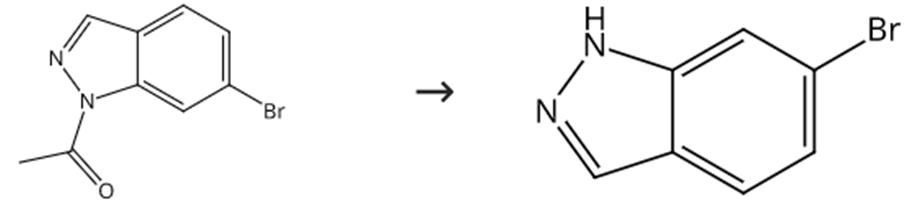 图1 6-溴吲唑的合成路线