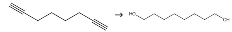 图3 1，8-辛二醇的合成路线