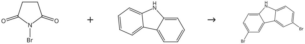 图2 3，6二溴咔唑的合成路线