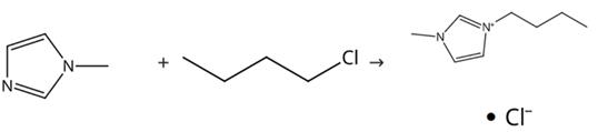 氯化(1-丁基-3-甲基咪唑)的合成路线