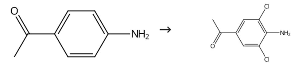 3，5-二氯-4-氨基苯乙酮的合成及其用途