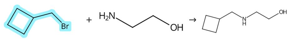 溴甲基环丁烷参与的取代反应