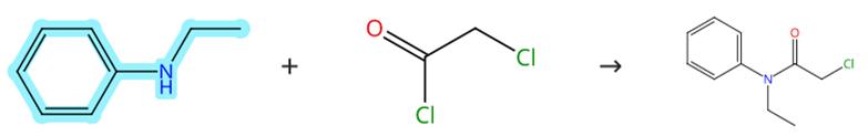 N-乙基苯胺的酰化反应
