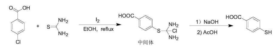 一种4-巯基苯甲酸的工艺方法 