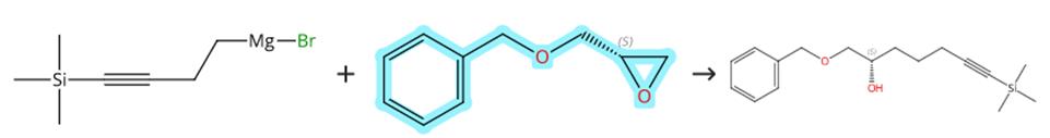 (S)-苄氧甲基环氧乙烷的化学转化