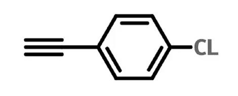 4-氯苯乙炔结构式