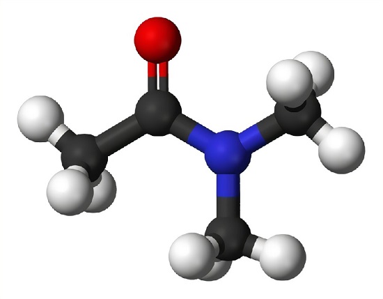 N,N-二甲基乙酰胺的结构式是什么？能溶于乙醇吗？