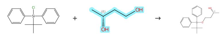 (R)-(-)-1,3-丁二醇的选择性醚化反应