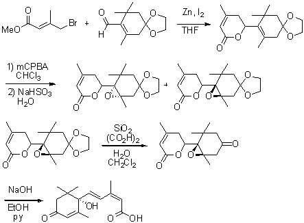 (S)-(+)-アブシジン酸合成方法