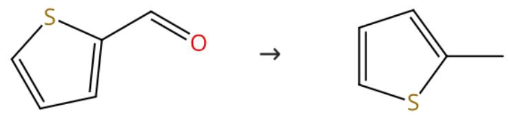 图1 2-甲基噻吩的合成路线