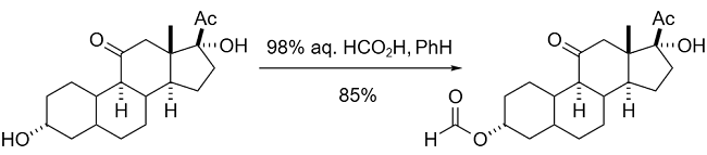 甲酸可以和伯、仲、叔醇反应得到甲酸酯