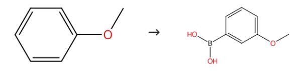 图2 3-甲氧基苯硼酸的合成路线