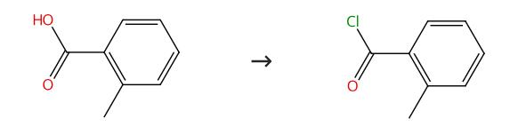 图1 邻甲基苯甲酰氯的合成路线