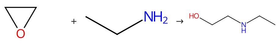 图2 N-乙基乙醇胺的合成路线