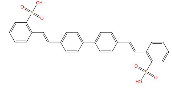 图1 荧光增白剂 351的结构