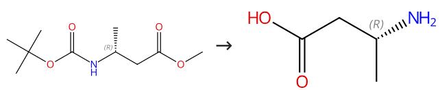 图3 (R)-3-氨基丁酸的的合成路线