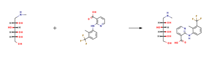 Flunixin meglumine synthesis