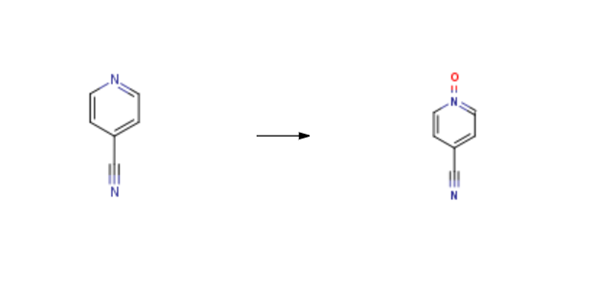 4-Cyanopyridine N-oxide synthesis