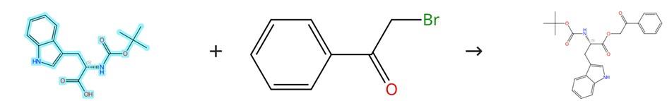 N-叔丁氧羰基-L-色氨酸的酯化反应