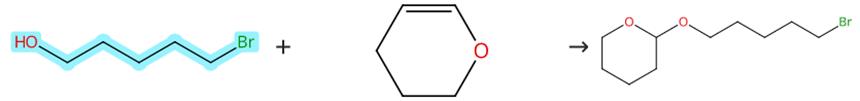 5-溴-1-戊醇的醚化反应