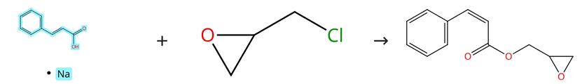 肉桂酸钠的亲核取代反应