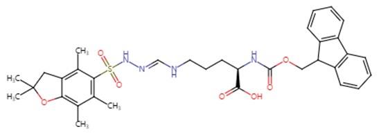 Nα-Fmoc-Nω-Pbf-D-精氨酸的性质与应用