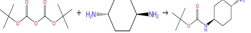 反式-(4-氨基环己基)氨基甲酸叔丁酯的合成路线