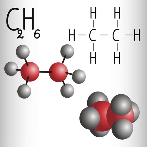 乙烷的典型反应与生物作用