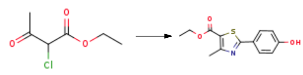 ethyl 2-(4-hydroxyphenyl)-4-methyl thiazole-5-carboxylate