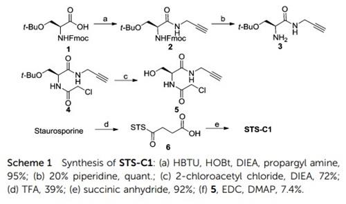 星形孢菌素（STS）衍生物的合成.jpg