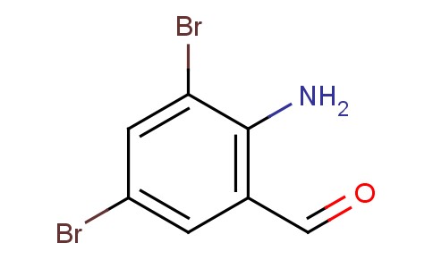 2-氨基-3,5-二溴苯甲醛的制备方法