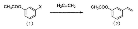 3-乙酰氧基苯乙烯的合成路线
