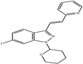 (E)-6-Iodo-3-[2-(pyridin-2-yl)ethenyl]-1-(tetrahydro-2H-pyran-2-yl)-1H-indazole pictures
