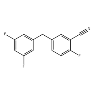 5-(3,5-difluorobenzyl)-2-fluorobenzonitrile