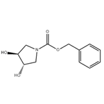 (3S,4S)-N-Cbz-3,4-dihydroxypyrrolidine pictures