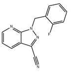 1-(2-fluorobenzyl)-1H-pyrazolo[3,4-b]pyridine-3-carbonitrile pictures