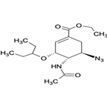 (3R,4R,5S)-4-Acetylamino-5-Azido-3-(1-Ethyl-Propoxy)-Cyclohex-1-Enecarboxylic Acid Ethyl Este pictures