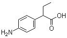 CAS # 29644-97-1, 2-(4-aminophenyl)-butyric acid, NSC 27530