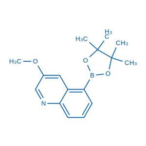 3-Methoxyquinoline-5-boronic acid pinacol ester