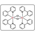 Dichlorotetrakis[2-(2-pyridyl)phenyl]diiridium(III) pictures