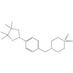 4-[4-(4,4,5,5-tetramethyl[1,3,2]dioxaborolan-2-yl)benzyl]thiomorpholine 1,1-dioxide pictures