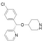2-[(S)-(4-CHLOROPHENYL)(4-PIPERIDINYLOXY)METHYL]PYRIDINE pictures