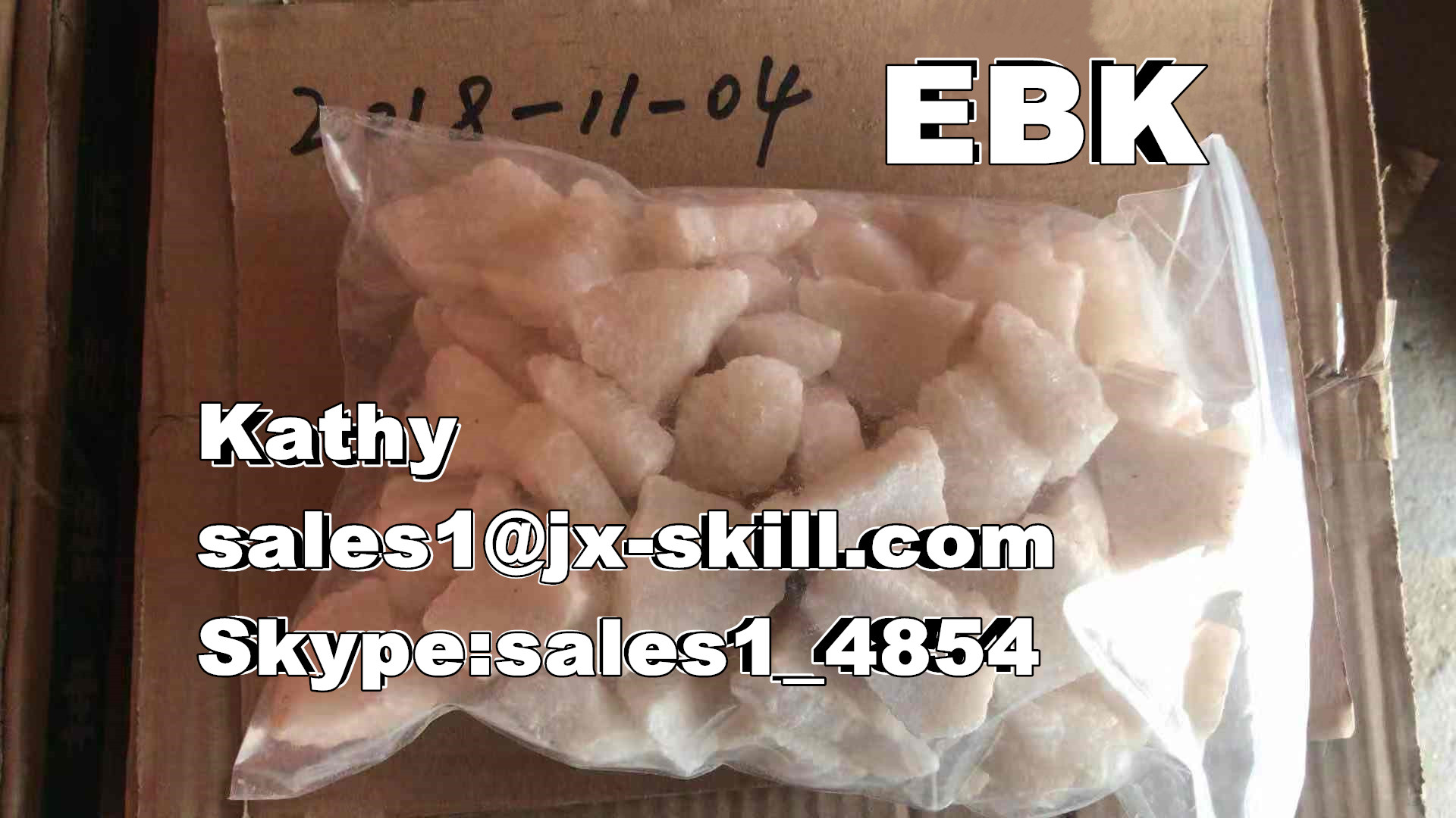 Skype:sales1_4854 High purity BMDP EBK BED crystal  sales1@jx-skill.com